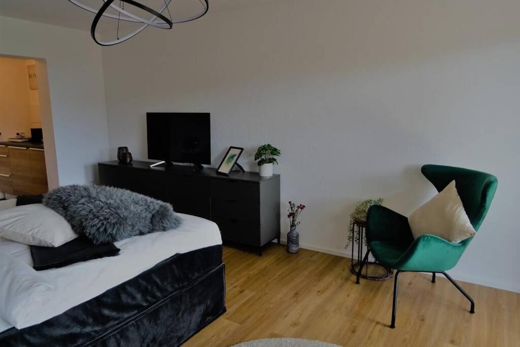 Modernes Apartment Mit Traumhaftem Blick Ins Gruene Bräunlingen エクステリア 写真